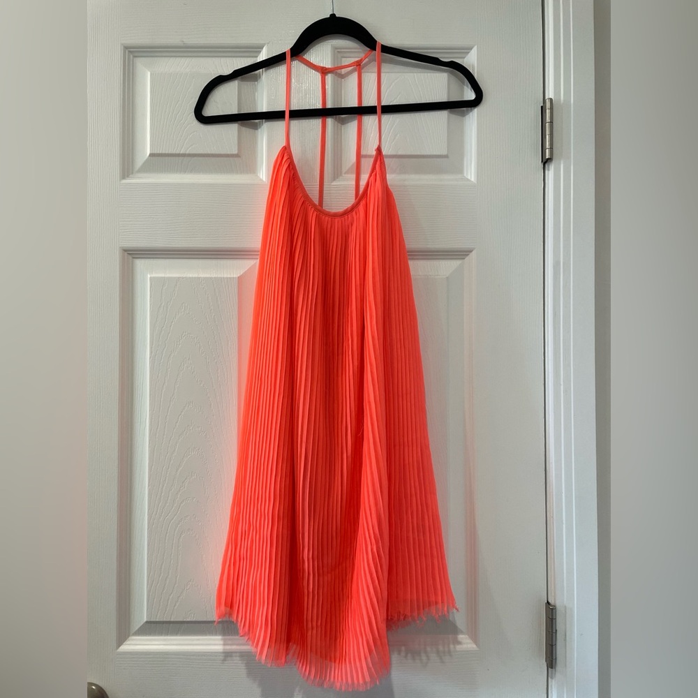 Millau Coral Mini Dress